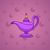 Genie Lamp #2098 Genie Lamp #2098
