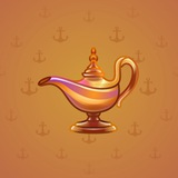 Genie Lamp #2099 Genie Lamp #2099