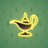 Genie Lamp #2100 Genie Lamp #2100