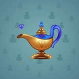 Genie Lamp #2104