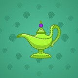 Genie Lamp #2108 Genie Lamp #2108