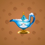 Genie Lamp #2110 Genie Lamp #2110