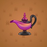 Genie Lamp #2119 Genie Lamp #2119