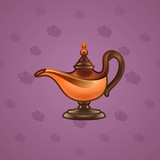 Genie Lamp #2124