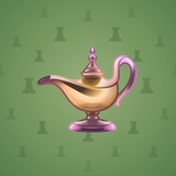 Genie Lamp #2128