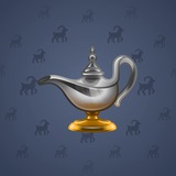 Genie Lamp #2133 Genie Lamp #2133