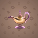 Genie Lamp #2141 Genie Lamp #2141