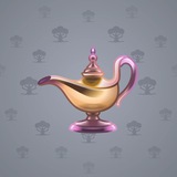 Genie Lamp #2142 Genie Lamp #2142