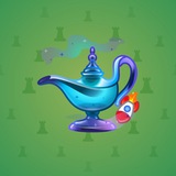 Genie Lamp #2144 Genie Lamp #2144