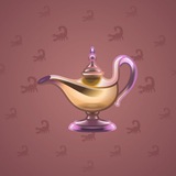 Genie Lamp #2147 Genie Lamp #2147