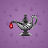 Genie Lamp #2148 Genie Lamp #2148