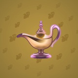 Genie Lamp #2161 Genie Lamp #2161