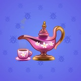 Genie Lamp #2168