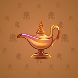Genie Lamp #2184