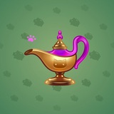 Genie Lamp #2186