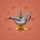 Genie Lamp #2191