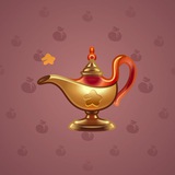 Genie Lamp #2202