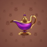 Genie Lamp #2206 Genie Lamp #2206
