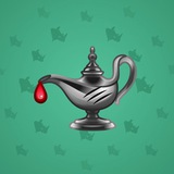 Genie Lamp #2220 Genie Lamp #2220