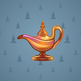 Genie Lamp #2224 Genie Lamp #2224