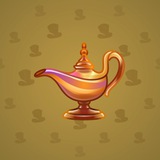 Genie Lamp #2255 Genie Lamp #2255