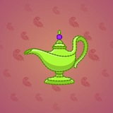 Genie Lamp #2272