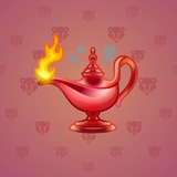 Genie Lamp #2287