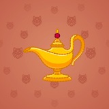 Genie Lamp #2300 Genie Lamp #2300