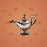 Genie Lamp #2302 Genie Lamp #2302