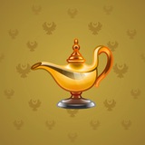 Genie Lamp #2303