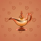 Genie Lamp #2329 Genie Lamp #2329