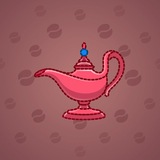 Genie Lamp #2347 Genie Lamp #2347