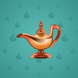 Genie Lamp #2357 Genie Lamp #2357