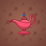 Genie Lamp #2362 Genie Lamp #2362