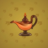 Genie Lamp #2377 Genie Lamp #2377