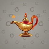 Genie Lamp #2382