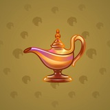 Genie Lamp #2390 Genie Lamp #2390