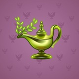 Genie Lamp #2393 Genie Lamp #2393