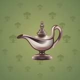 Genie Lamp #2396