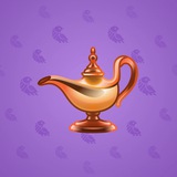 Genie Lamp #2397 Genie Lamp #2397