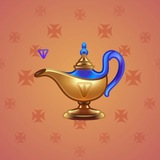 Genie Lamp #240