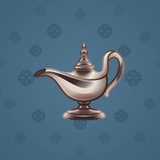 Genie Lamp #2404 Genie Lamp #2404