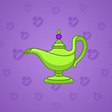 Genie Lamp #2410 Genie Lamp #2410