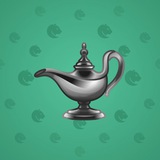 Genie Lamp #2414