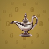 Genie Lamp #2417 Genie Lamp #2417