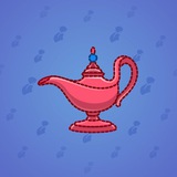 Genie Lamp #2422