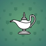 Genie Lamp #2423 Genie Lamp #2423