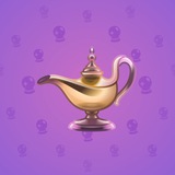 Genie Lamp #2427 Genie Lamp #2427
