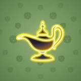 Genie Lamp #2436 Genie Lamp #2436