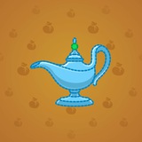 Genie Lamp #2476 Genie Lamp #2476